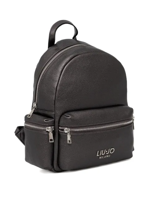 LIU JO logo-lettering backpack