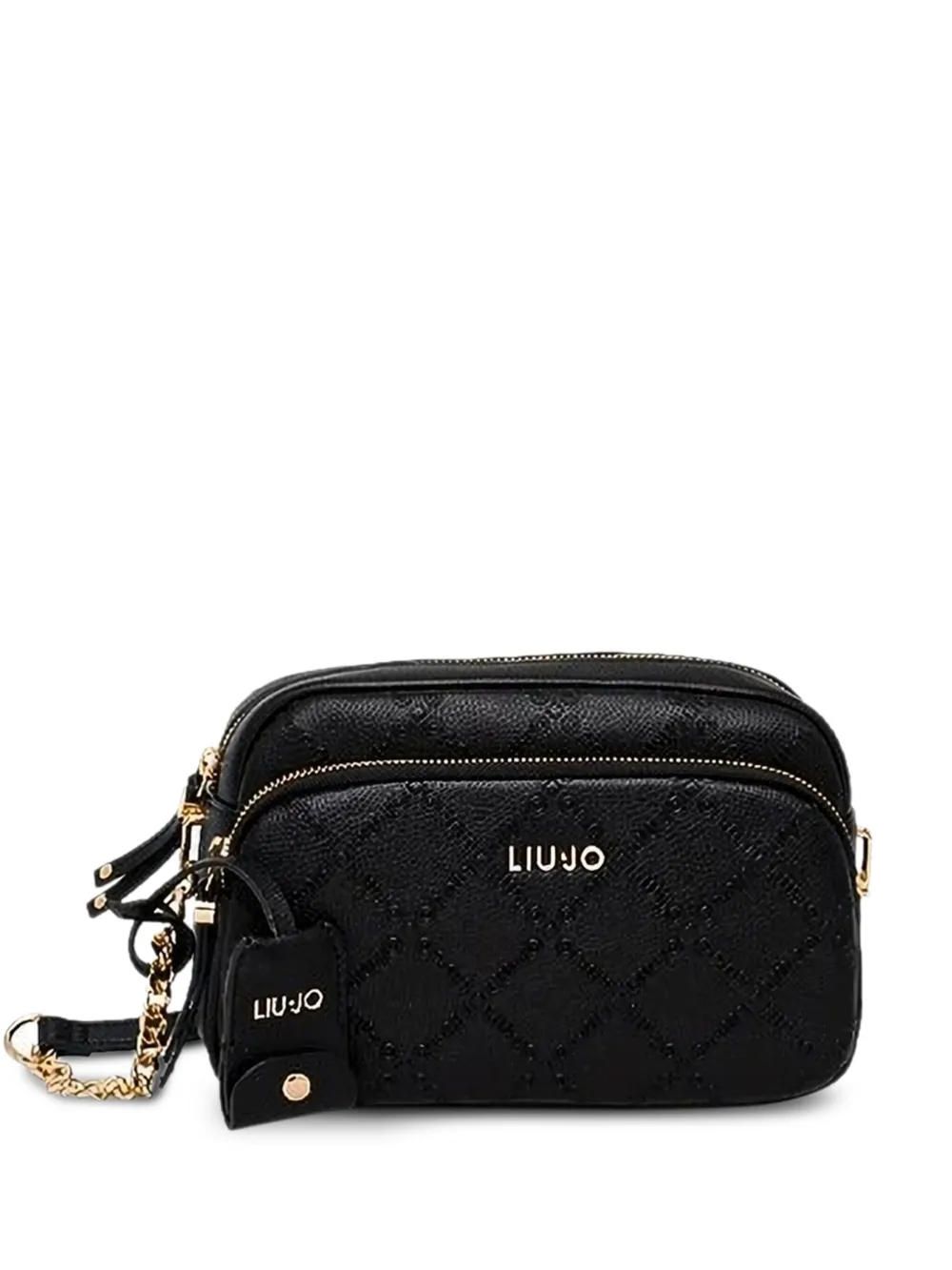 LIU JO logo-lettering cross-body bag | Black | Image 1