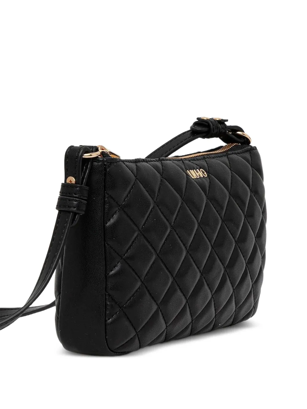 LIU JO quilted crossbody bag | Black | Image 1