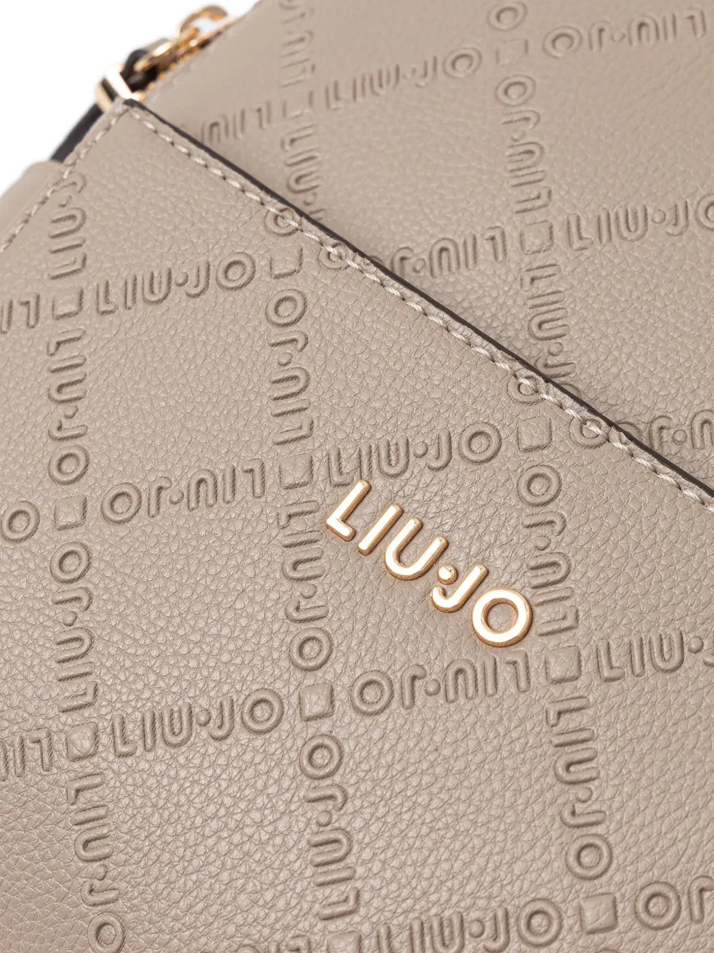 LIU JO Rugzak met logo-reliëf Beige