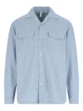 Sunflower Pocket check shirt - Blue