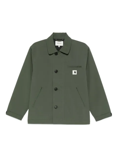 Carhartt WIP button-fastening pocket-detail military jacket