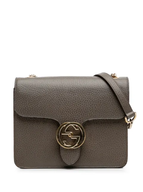 Gucci Pre-Owned 2016-2025 Small Dollar Calfskin Interlocking G crossbody bag