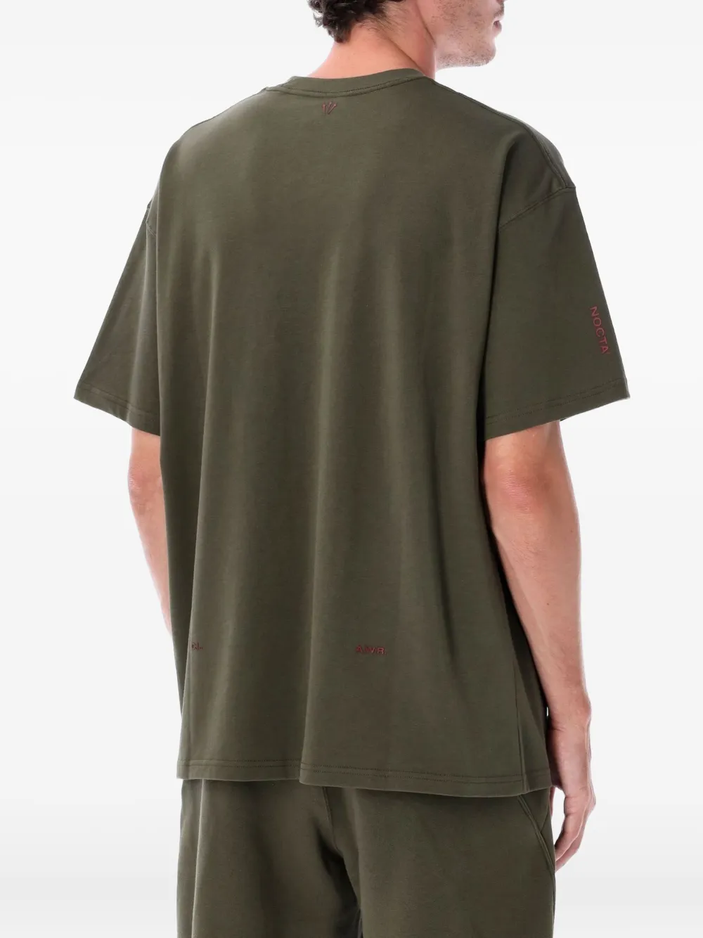 Nike T-shirt met logo Groen