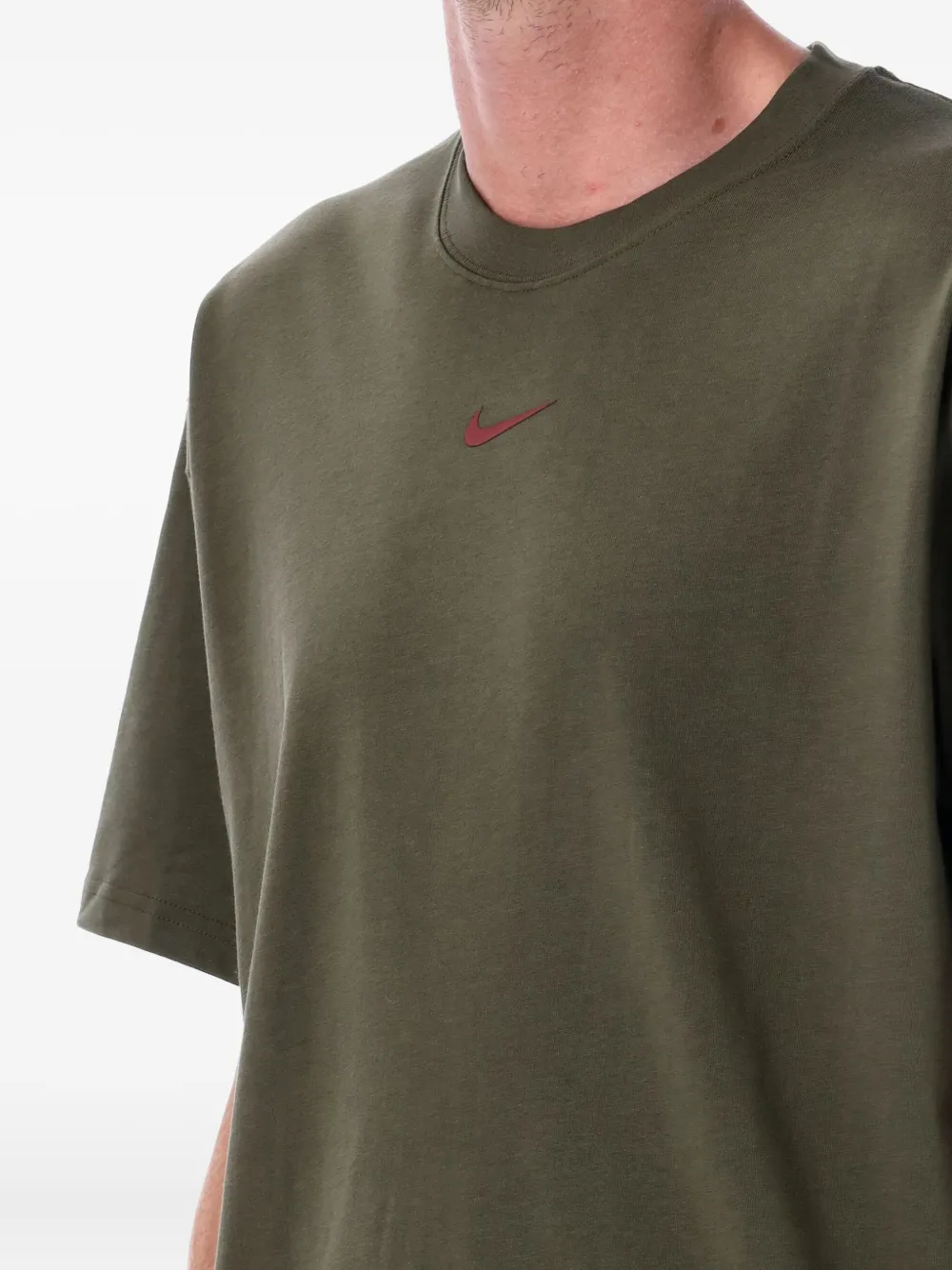 Nike T-shirt met logo Groen