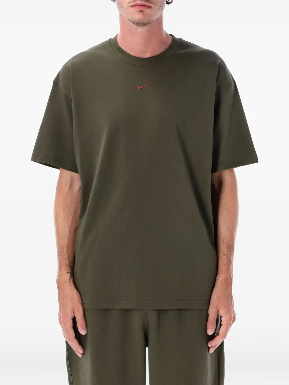 Nike T-shirt met logo Groen