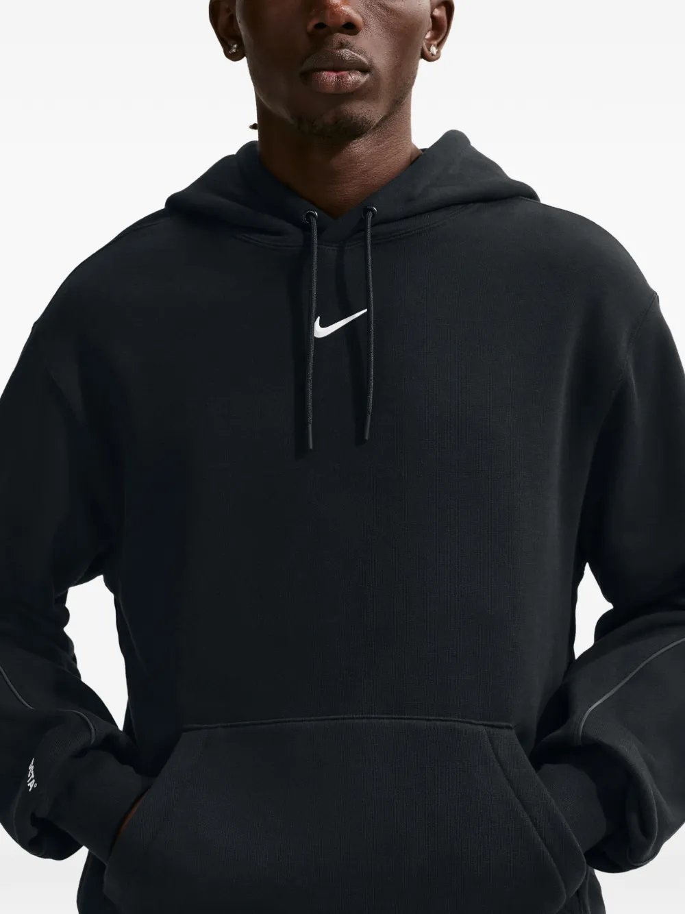 Nike Swoosh-logo hoodie - Nero