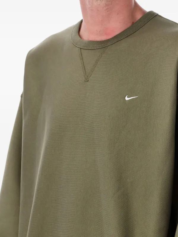 nike olive green crewneck sweatshirt
