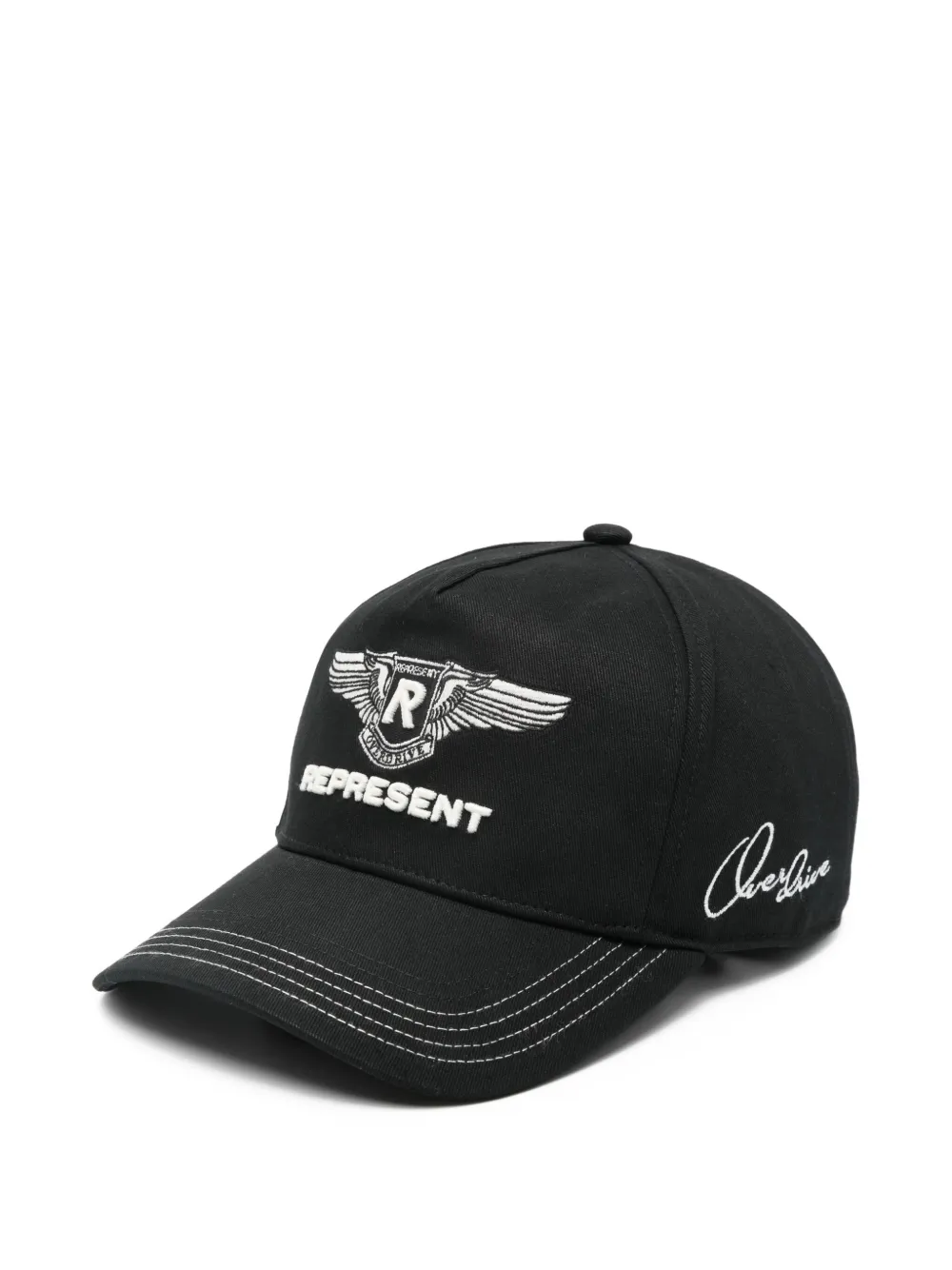 Represent Overdrive Badge Cap In Black