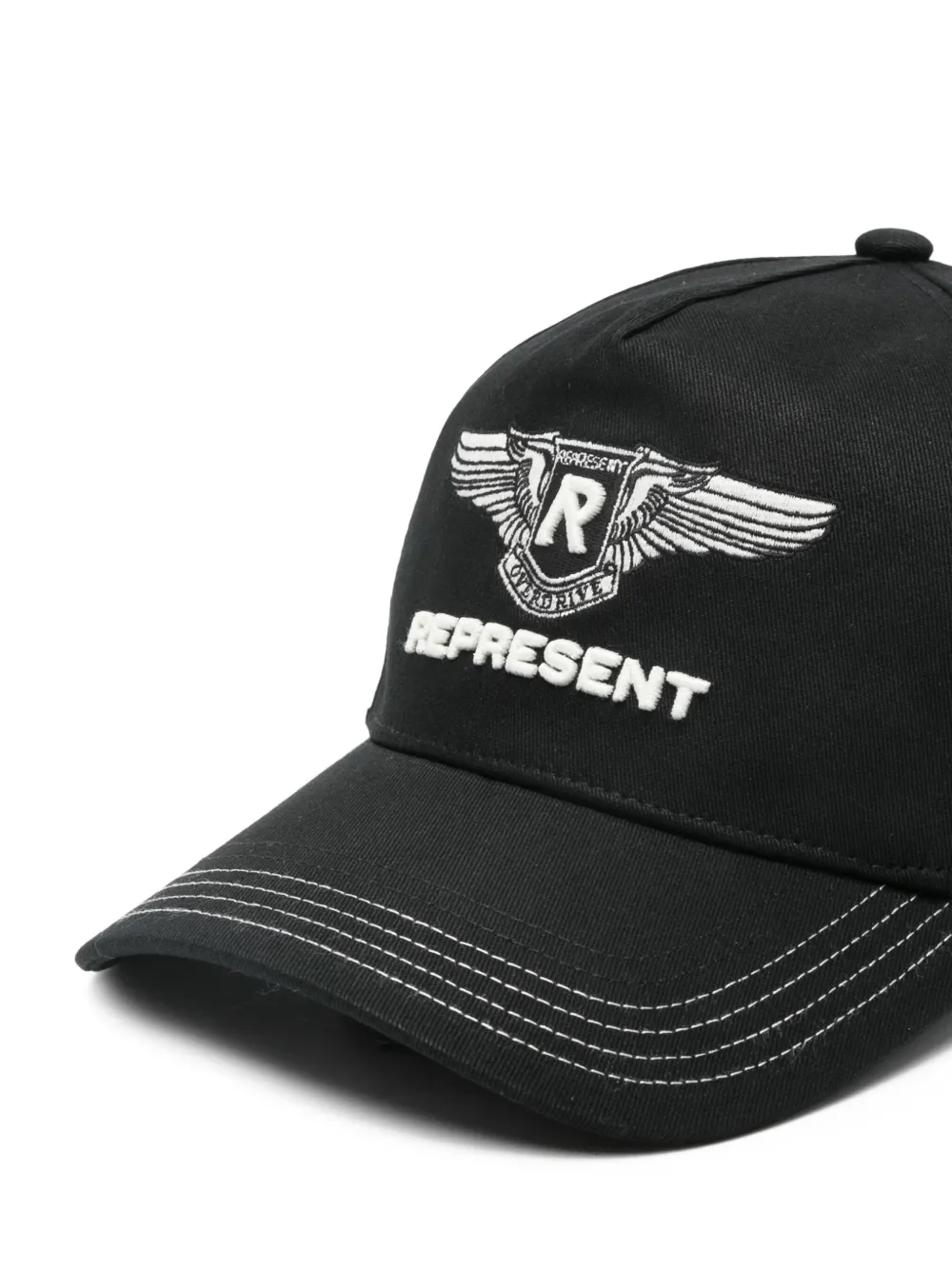 Represent Overdrive Badge Cap In Black