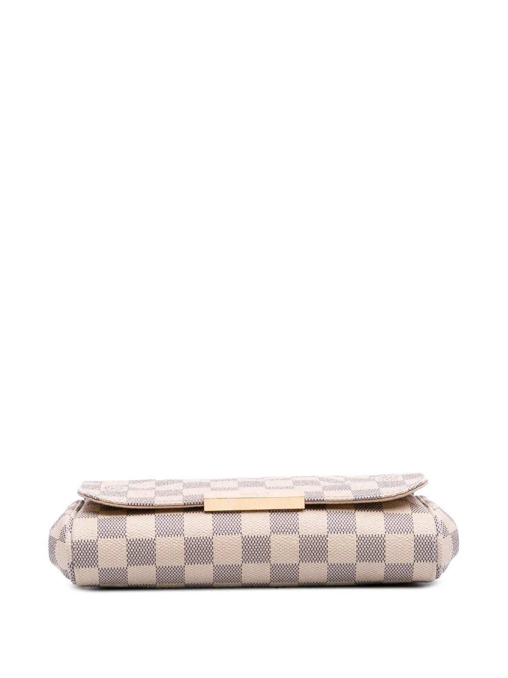 Pre-owned Louis Vuitton 2016 Damier Azur Favorite Pm Satchel