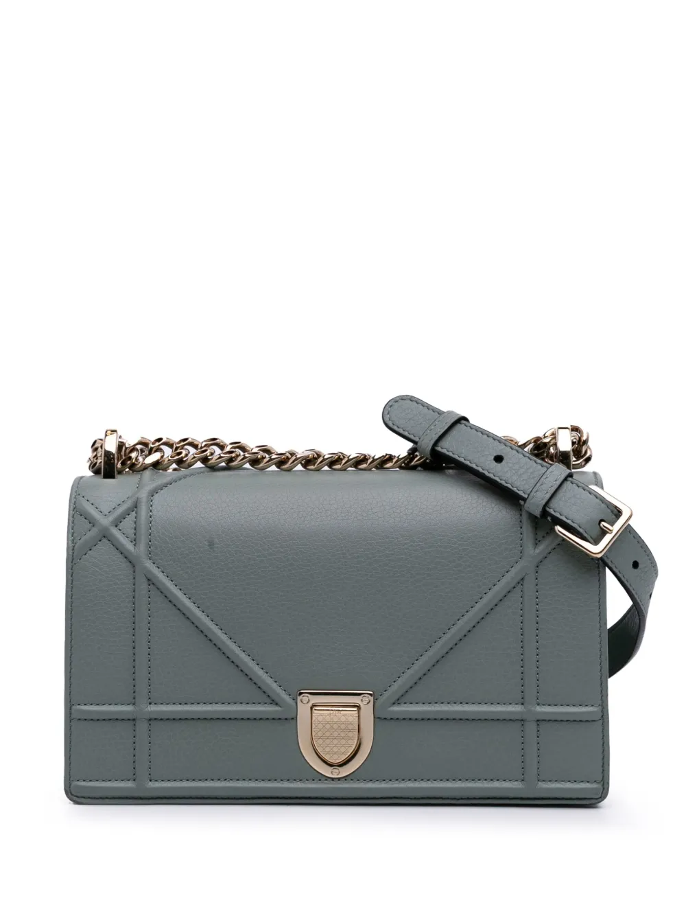 Christian Dior Pre-Owned 2017 Small Grained Calfskin Diorama Flap Christian Dior Pre-Owned 2017 Small Grained Calfskin Diorama Flap