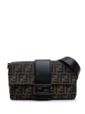 Fendi Pre-Owned 2010-2025 Zucca Canvas Convertible Baguette crossbody bag - Brown