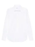 Mazzarelli long-sleeve button-up shirt - White