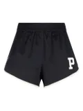 Polo Ralph Lauren logo-embroidered side-striped shorts - Black
