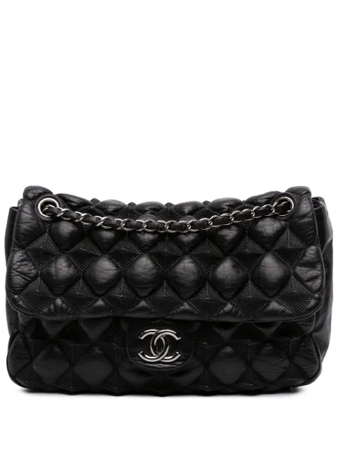 CHANEL Pre-Owned 2008-2009 Quilted Lambskin Stravinsky Flap shoulder bag