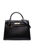 Hermès Pre-Owned 2003 Box Calf Kelly II Sellier 32 satchel - Black
