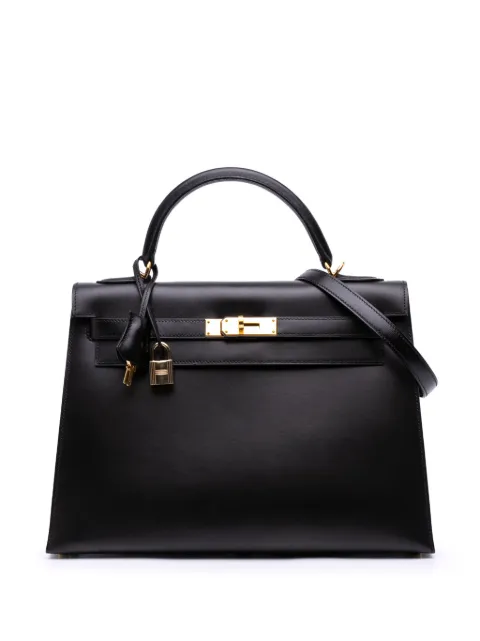 Hermès Pre-Owned 2003 Box Calf Kelly II Sellier 32 satchel