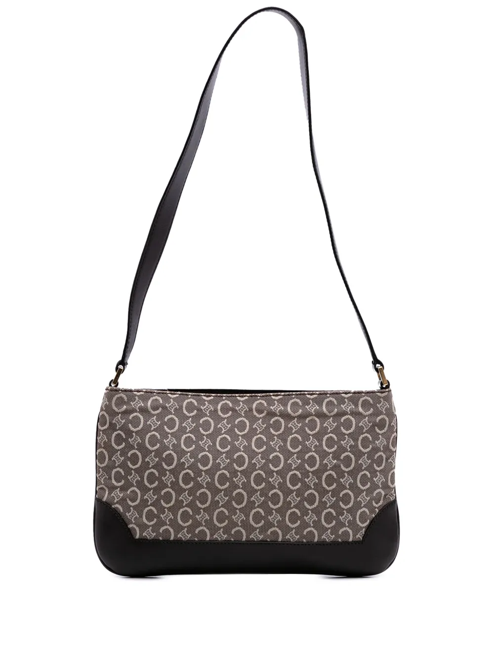 Céline Pre-Owned 2000 C Macadam Canvas shoulder bag - ブラウン Céline Pre-Owned 2000 C Macadam Canvas shoulder bag - ブラウン