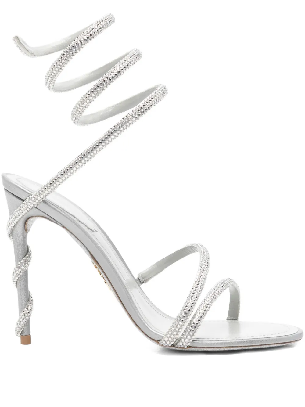 René Caovilla 105mm Margot sandals Grey