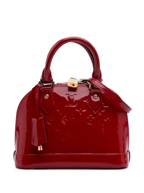 Louis Vuitton Pre-Owned 2013 Monogram Vernis Alma BB satchel