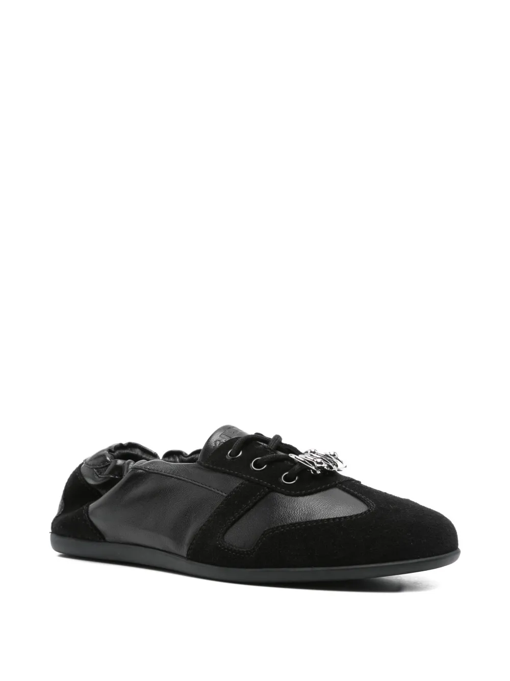 3juin Olly ballerina's met elastische top - Zwart