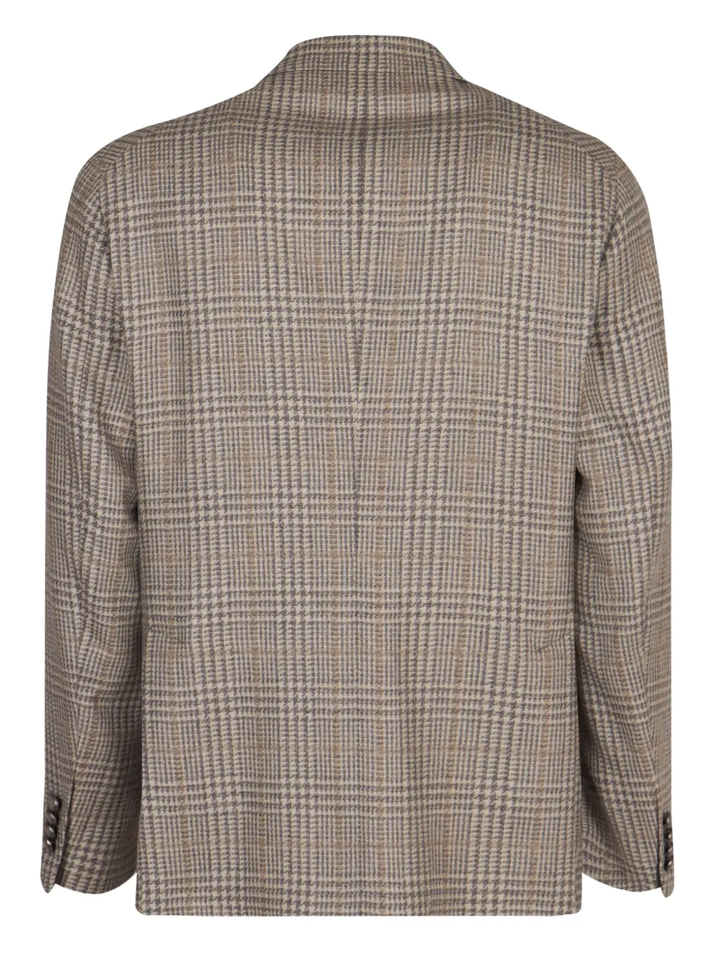 Tagliatore Prince of Wales geruite blazer Beige