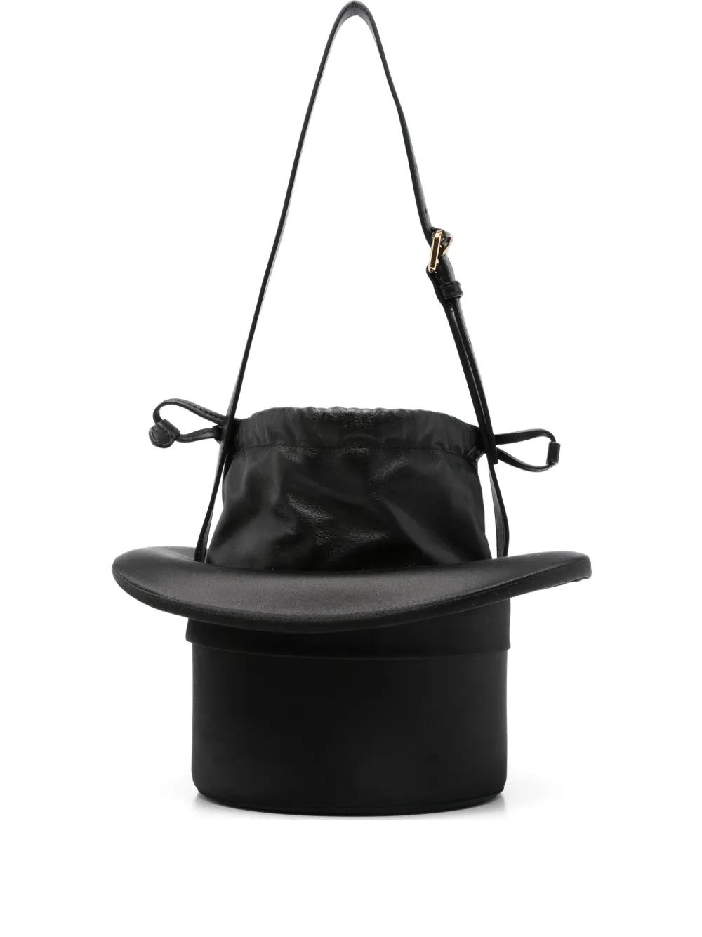 Moschino mini hat-shaped shoulder bag Zwart