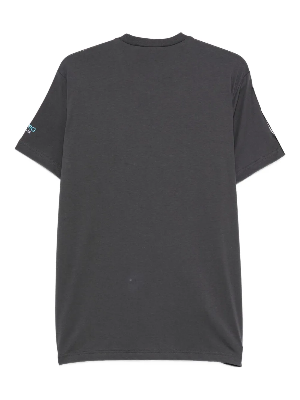 Iceberg cartoon-print sleeve-detail T-shirt - Grijs