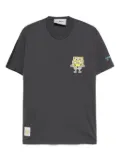 Iceberg cartoon-print sleeve-detail T-shirt - Grey