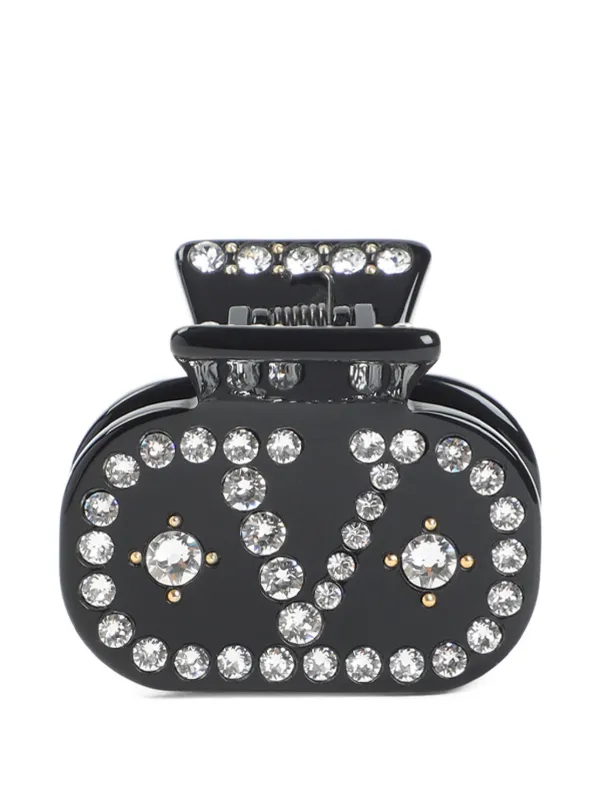 Valentino Garavani VLOGO SIGNATURE HAIR CLIP IN RESIN, METAL 