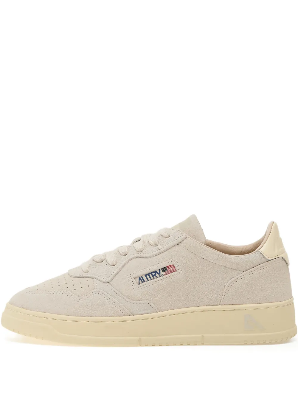 Autry Medalist perforated sneakers White