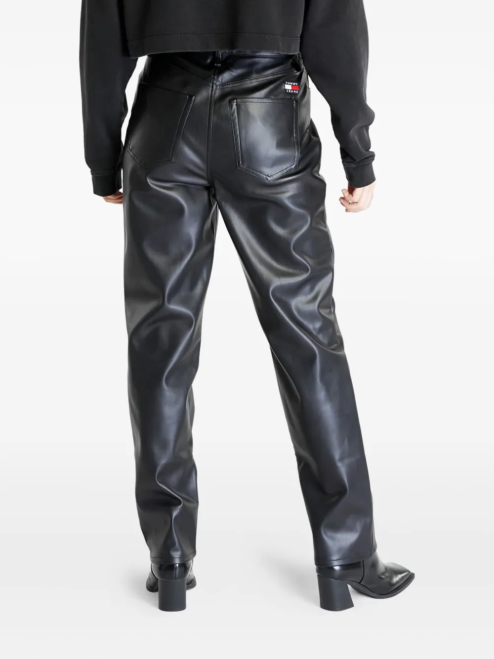 Tommy Hilfiger Julie plooibroek Zwart