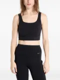 Nike Zenvy padded longline sports bra - Black