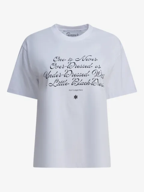 Semper t-shirt à slogan imprimé