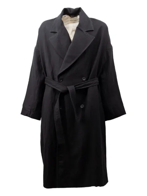 Casey Casey belted double-breasted coat