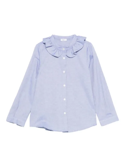 Il Gufo ruffled-collar blouse