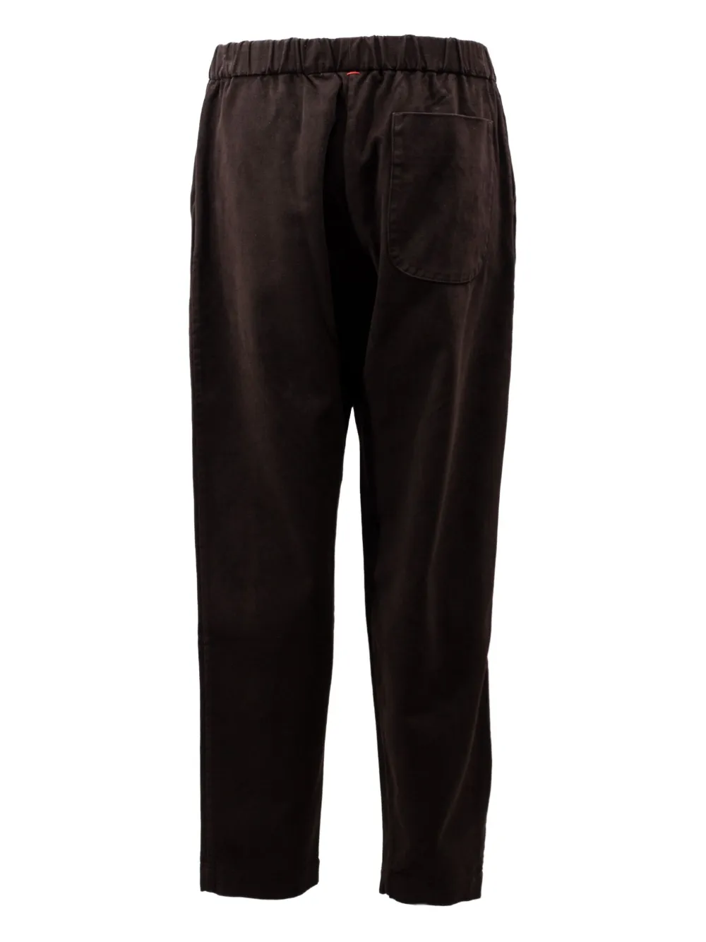 Casey Casey elastic-waistband trousers - Bruin