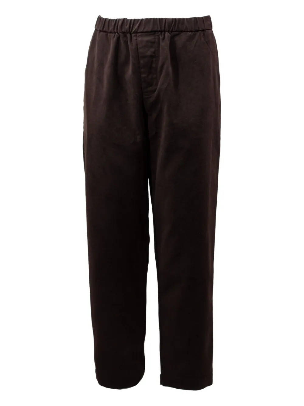Casey Casey elastic-waistband trousers | Brown | Image 1