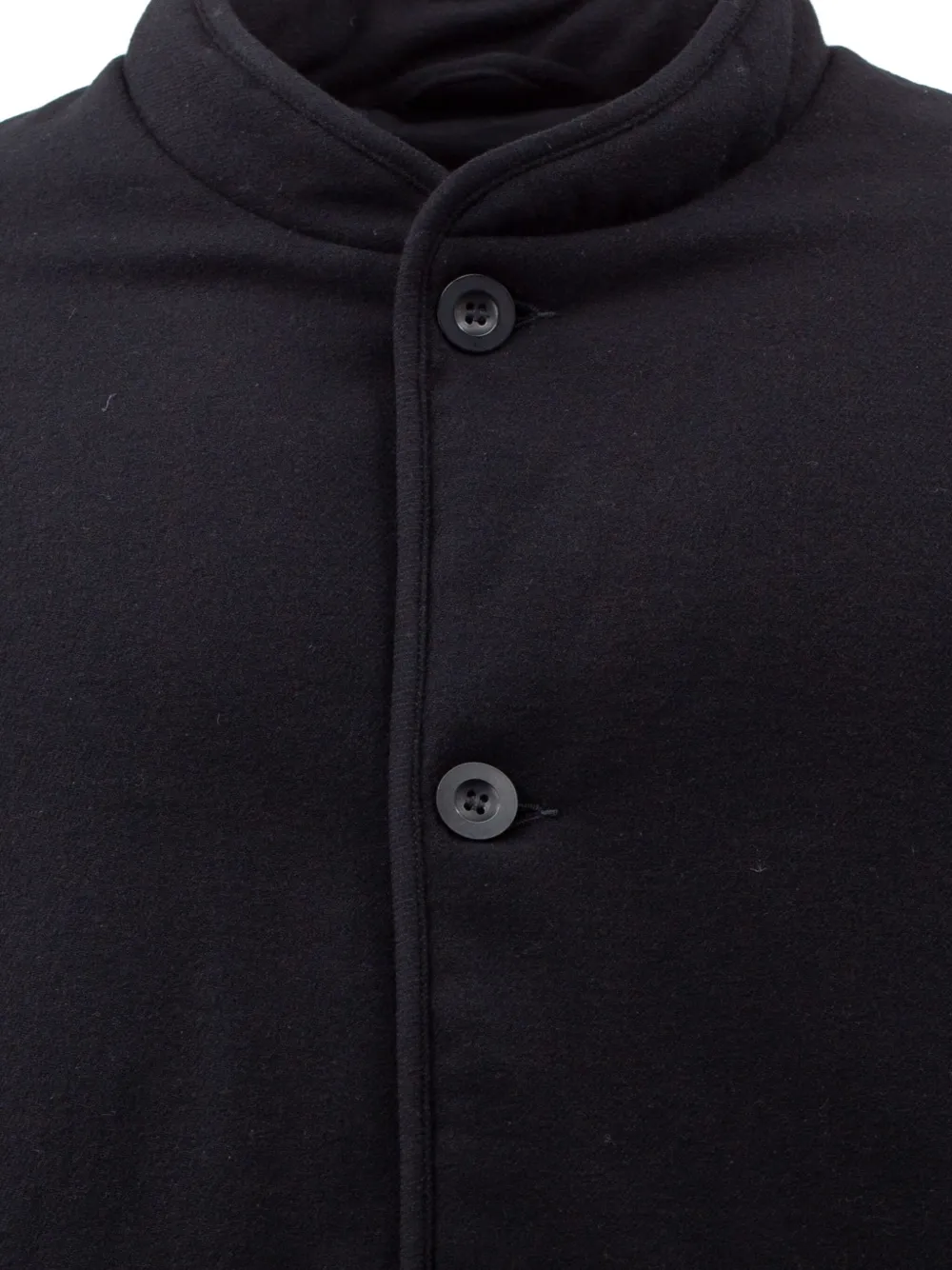 Casey Casey Button-fastening Collared Jacket In Blue