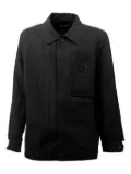 Casey Casey buttoned patch-pocket jacket - Black