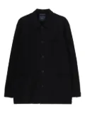 Yohji Yamamoto button-fastening patch-pocket jacket - Black