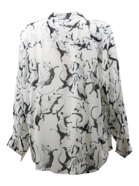 Magliano mouse-print button-down shirt