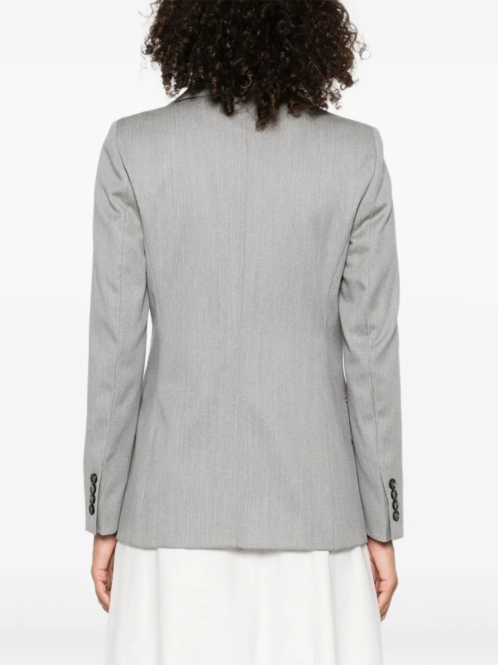 Max Mara double-breasted blazer Grijs