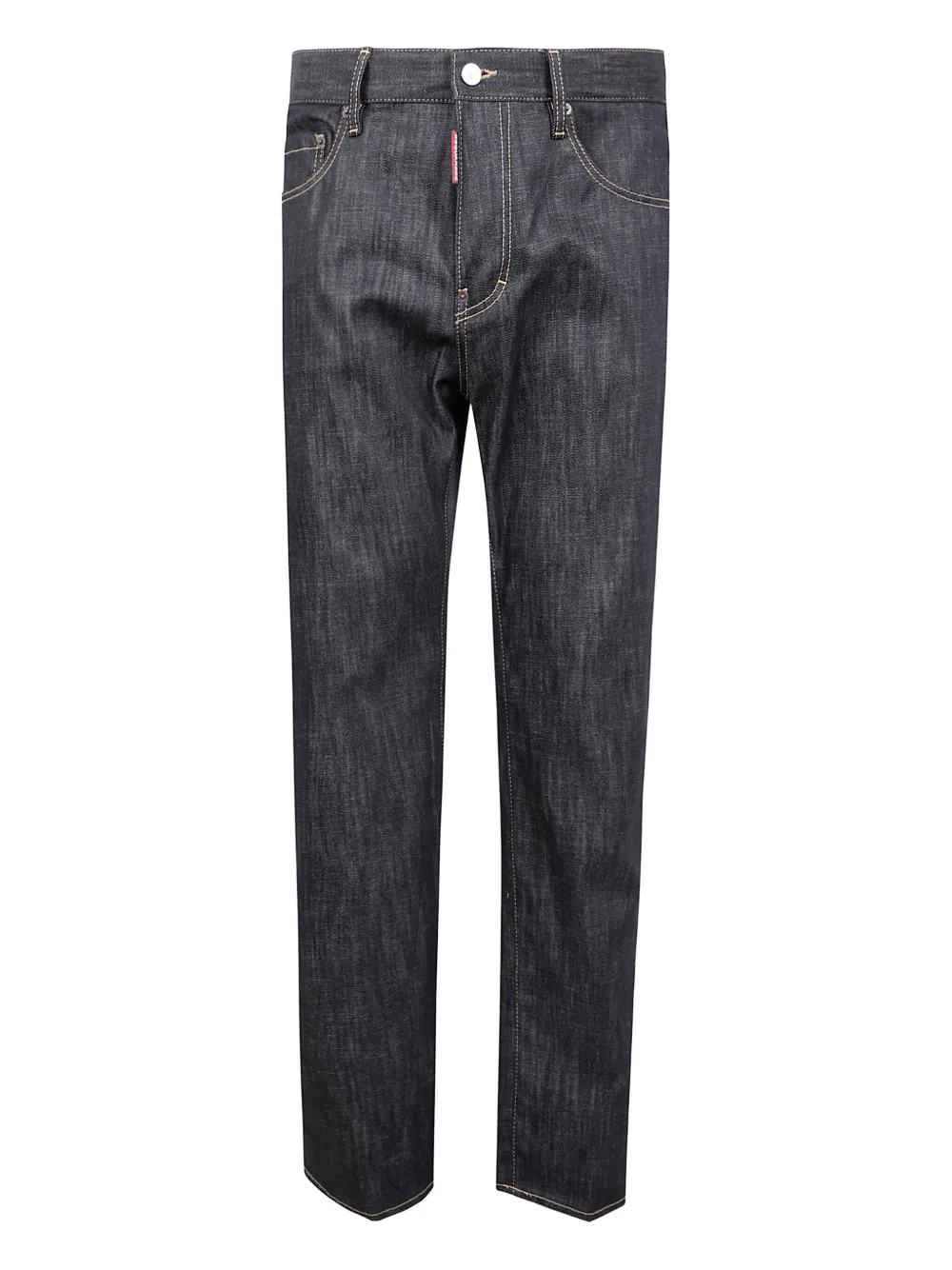 DSQUARED2 contrast-stitch jeans Zwart