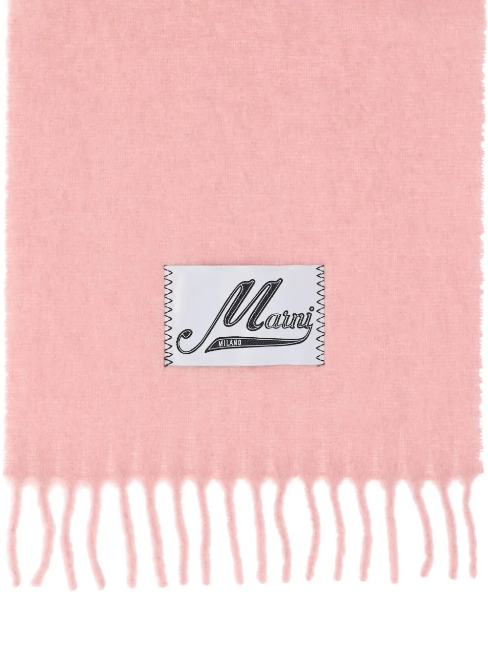 Marni Sjaal met franje - Roze