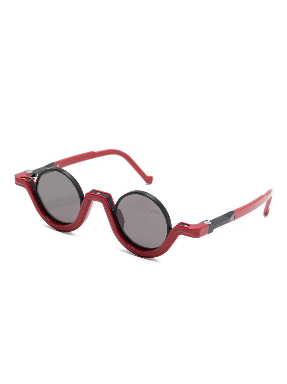 VAVA Eyewear Zonnebril met rond montuur Rood