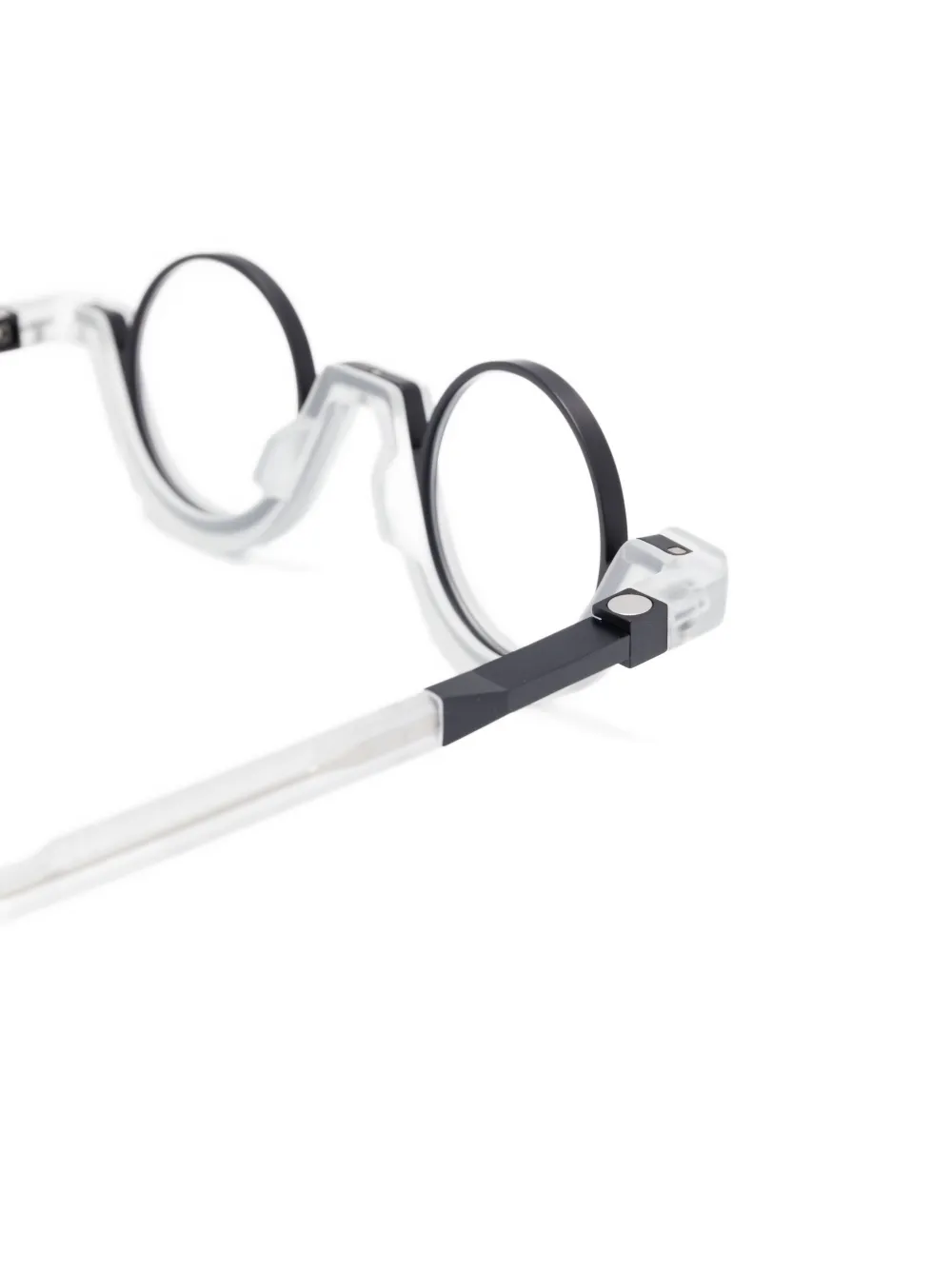  Vava Eyewear Round-frame Glasses - Black 