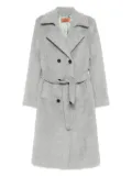 Missoni double-breasted belted coat - Grey