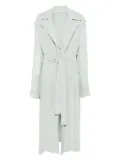 Alberta Ferretti belted coat - Green